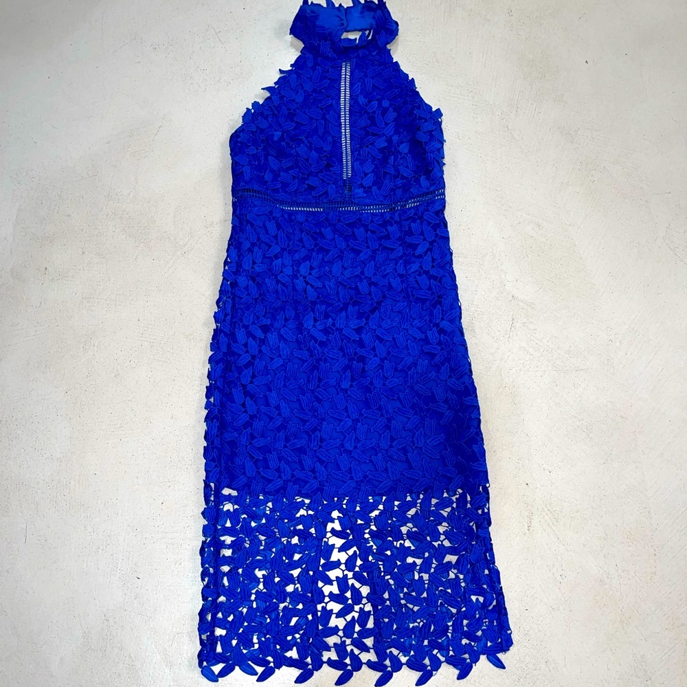 Bardot lace dress